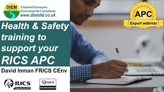 Health amp Safety training to support your RICS APC [upl. by Remus22]