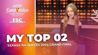 Szansa na Sukces 2024 🇵🇱  Grand Final  MY TOP 2  Junior Eurovision 2024 [upl. by Mafalda]