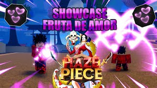 LA FRUTA DE AMOR EN HAZE PIECE  SHOWCASE LOVE [upl. by Adnola]