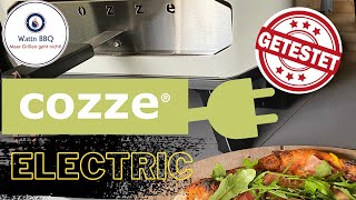 COZZE 13quot Elektrischer PizzaOfen Vorstellung und PizzaTest bbq cozze millarcointernational [upl. by Ettennyl]