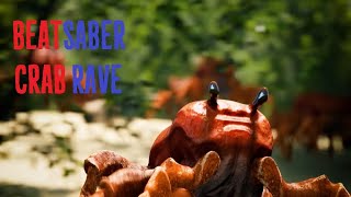 Crab Rave on Expert Beat Saber PSVR [upl. by Caril]