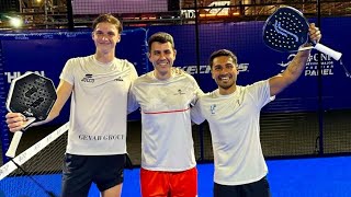 Highlights Premier Padel Vasquez Axelsson vs Juan Manuel Arganaras amp Oscar Matias Almada [upl. by Nuahsel]