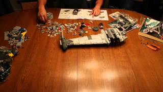 LEGO Star Wars 10227 Bwing Starfighter Time Lapse Build [upl. by Feldt]