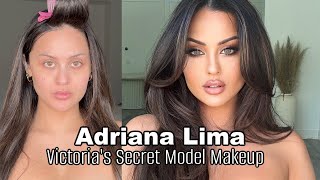 Adriana Lima VS Model Makeup Transformation l Christen Dominique [upl. by Asennav]