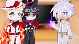 Hazbin Hotel React To Gojo As New Angel  Gacha React [upl. by Ydna728]