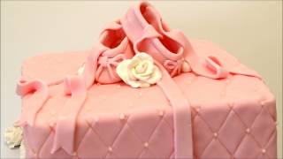 Pink Baby Cake  Baby Shower Cake Ideas [upl. by Akinaj]