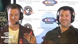 Dale Earnhardt Jr and Tony Stewart Reminisce  2011 Stewie Awards  SiriusXM [upl. by Eiramait]