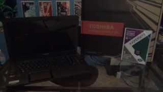 Toshiba Satellite C855DS5103 Unboxing [upl. by Slavic]