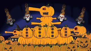 Tank Halloween on its way  Cartoons about tanks [upl. by Notxed392]