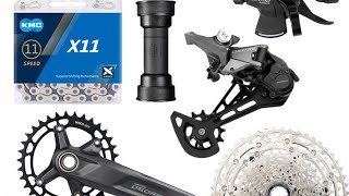 Shimano Deore M5100 11 Speed Groupset Best Budget MTB Groupset [upl. by Xenia]