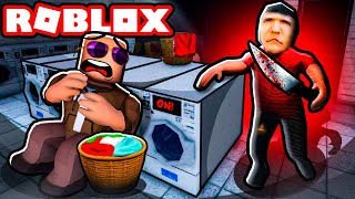 I did Laundry at Midnight Secret Ending  Roblox Midnight Cleaners [upl. by Aisan]