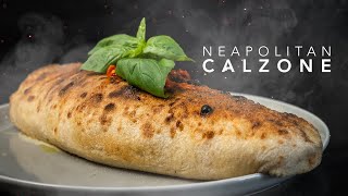 Whats Inside My Favorite NEAPOLITAN CALZONE 🥖 [upl. by Prudie]