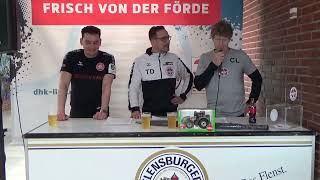 3 Liga Pressekonferenz DHK Flensburg  HG OftersheimSchwetzingen [upl. by Lari]