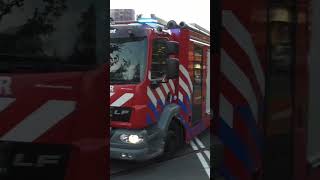 Brandweer frobestraat met spoed do 112 brandweer firefighter emergency [upl. by Aihsatal]