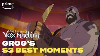 Grog Being Grog for almost 4mins straight  The Legend of Vox Machina  Prime Video [upl. by Bryant]