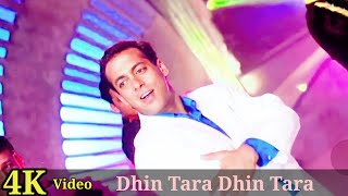 Dhin Tara Dhin Tara 4K Video Song  Kahin Pyaar Na Ho Jaaye  Salman Khan Kumar Sanu HD [upl. by Elynad]