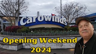 Carowinds Opening Weekend 2024 [upl. by Fai]