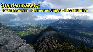 Staufenmassiv Fuderheustein  Steinerne Jäger  Hochstaufen [upl. by Brest]