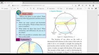 The Earth and The Graticule  Part 1  Class 6 Geography Textbook Full Explanation in Hindi [upl. by Meirrak]