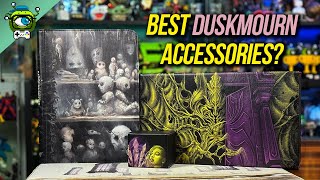 The Best Magic The Gathering Duskmourn Accessories  Ultimate Guard Collaboration [upl. by Ayekel551]