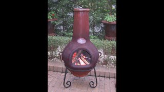 How to light your Aussie Heatwave Chiminea and be virtually smoke free [upl. by Albur]