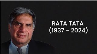 HISTORY SHRI RATAN JI TATA 19372024 RIP [upl. by Ploss266]