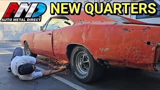 CUTTING UP Our 1968 Dodge Charger [upl. by Nivak525]