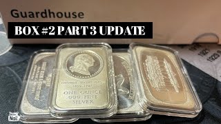 GuardHouse 1oz Silver Bar Box 2 Part 3 Update collecting silver bars vintage [upl. by Pufahl334]