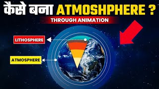 This is How Earths Atmosphere Formed  Animation Video  Evolution of Earths Atmosphere  OnlyIAS [upl. by Nnahsal]