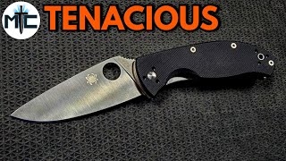 Spyderco Tenacious  Overview and Review [upl. by Windzer]