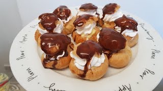 Eclere de casa  Choux a la creme  pas cu pas  CC Eng Sub [upl. by Htidra]