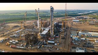 Heartland Petrochemical Complex June 2019 Flyover [upl. by Alyek]