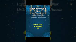 SEPASANG KURUNG BIRU  KHAIRIL JOHARI JOHAR 1985 High Quality Audio With Karaoke Lyrics [upl. by Josey]