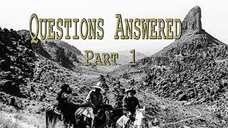 Questions Answered Part 1 [upl. by Lili]