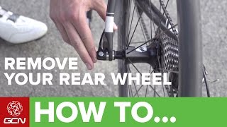 How To Remove And Replace Your Rear Wheel [upl. by Name]