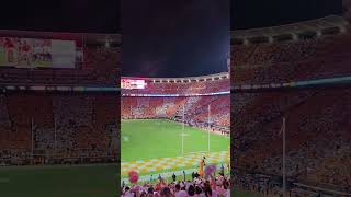 Rocky Top after Sampson TD to give Tennessee 1710 lead vs Florida [upl. by Laurene]