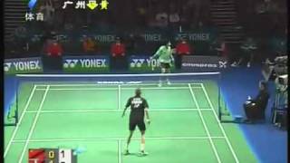 All England Open 2006 MS Peter Gade vs Chen Jin [upl. by Assirialc]