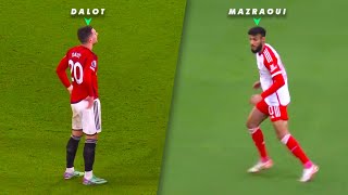 Diogo Dalot Vs Noussair Mazraoui  Who Should Start  Defending amp Skills 2024 [upl. by Hilbert]