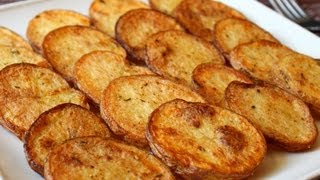 Cottage Fries  Easy OvenFried Potato Rounds [upl. by Esinej]