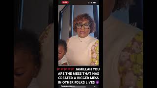 🗣️🗣️🗣️ JAMILLAH IS THE MESS THAT IS CREATING A BIGGER MESS IN OTHER FOOLS LIVES FOR 💵💵💵💵 [upl. by Anelat]