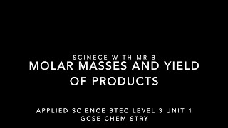 Molar Mass  Chemistry [upl. by Ahsaekal968]