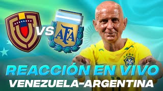 OSVALDO REACCIONA A ARGENTINA vs VENEZUELA [upl. by Atiuqiram700]