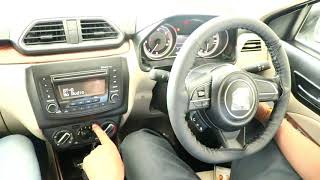 NEW SWIFT DZIRE MUSIC SYSTEM PLAY MUSIC WITH BASE  SMARTPHONE CONNECT VIA BLUETOOTH [upl. by Andre]