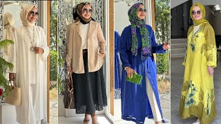 hijab turkish styles 🌟 vêtements pour femmes ✨ best hijab 💥 summer outifits hijab ✨ hijab islam 🌟 [upl. by Bueschel]