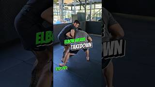 Elbow weave takedown for BJJ [upl. by Pergrim]