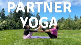 I Tried Partner Yoga with NO EXPERIENCE [upl. by Glyn]