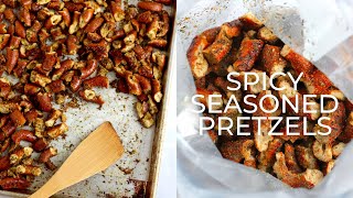 Spicy Seasoned Pretzels [upl. by Darraj623]