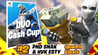 🏆 2nd Place in Duo Cash Cup 🐐 [upl. by Iz]