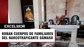 Roban cuerpos de familiares del narcotraficante Dámaso López Núñez alias ‘El Licenciado’ [upl. by Allayne432]