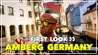 American’s First look  Amberg Germany  Small Bavarian Village [upl. by Aihsik]